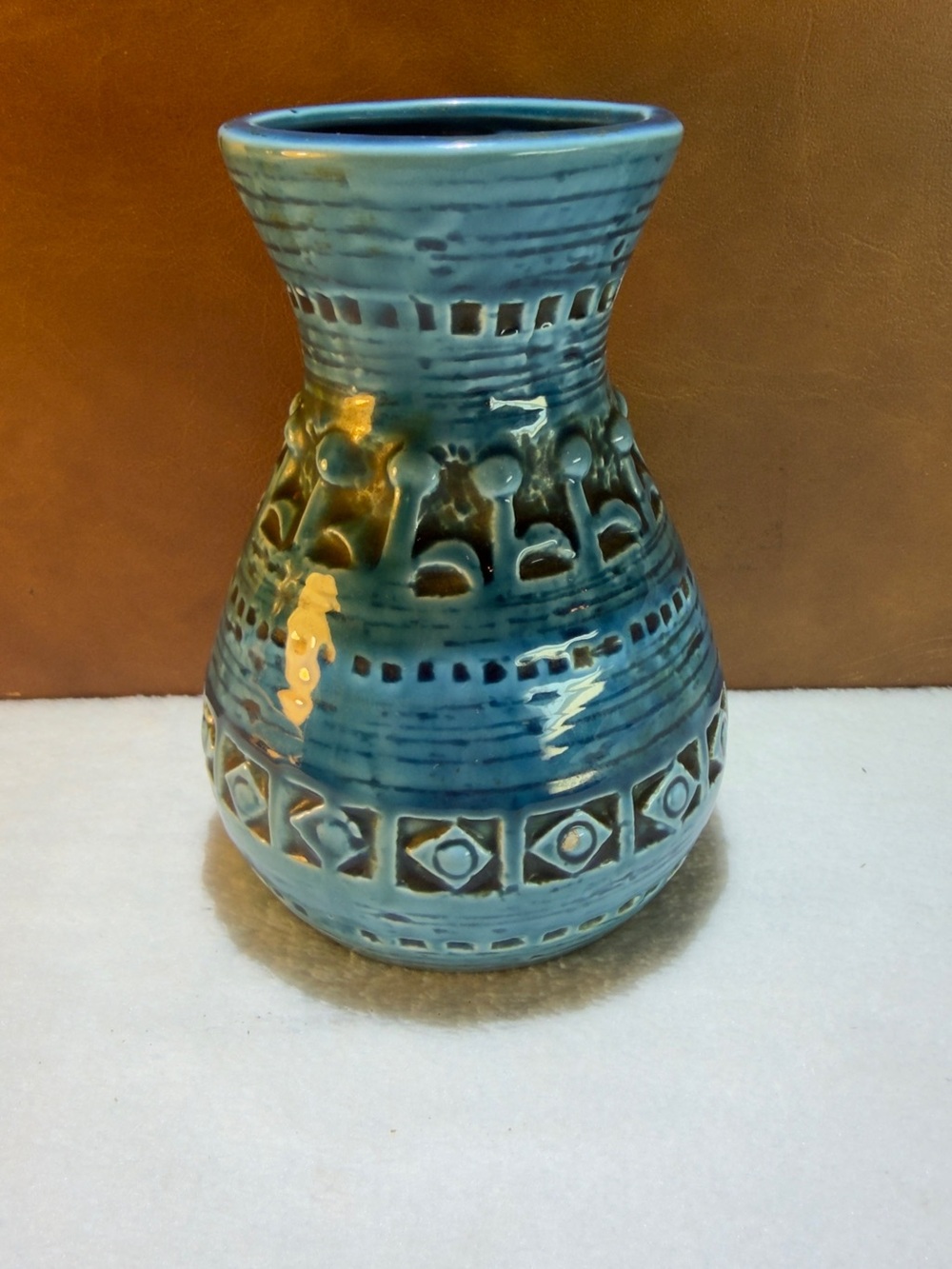 Aldo Londi Bitossi Style Vintage Vase Italy